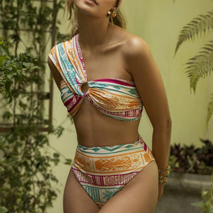 multicolour bikini for women