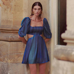 blue formal dress for women