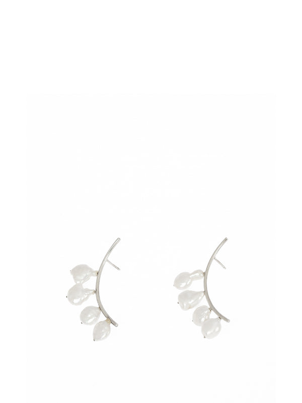 Drop Pearl Earrings