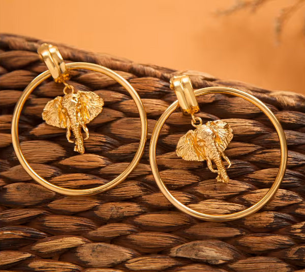 Elephant Earrings