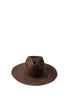 Rustic Brown Fedora Felt Hat