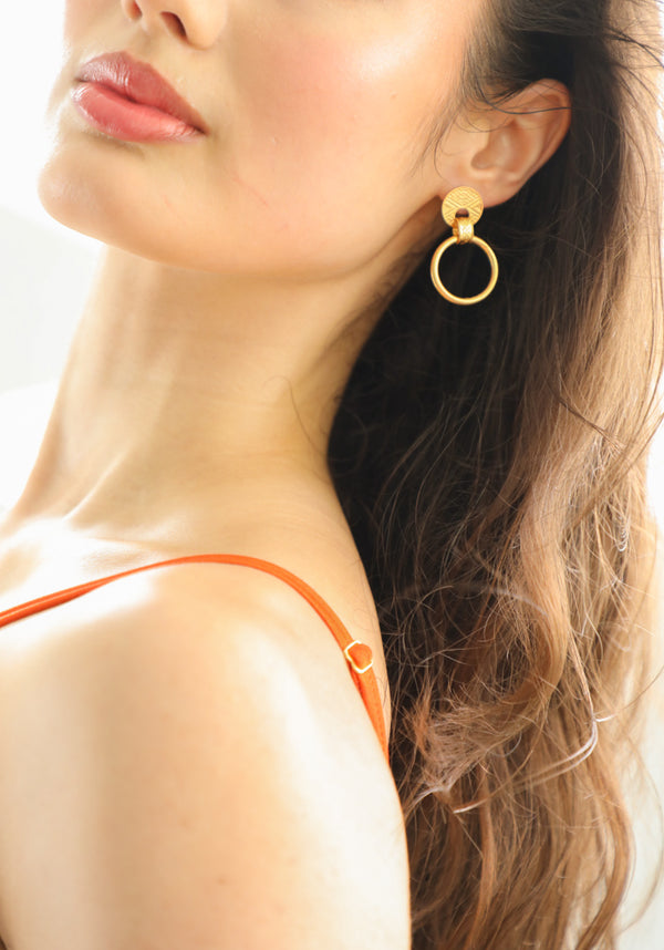 Circular Ring Earrings