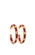 Gold Woven Galla Hoops