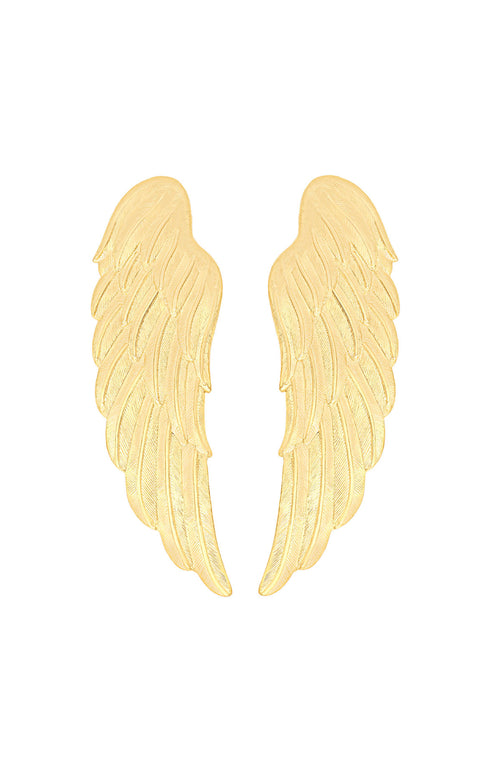 Alas del Inti Golden Earrings