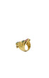 Gold Lava Ring With Crystals