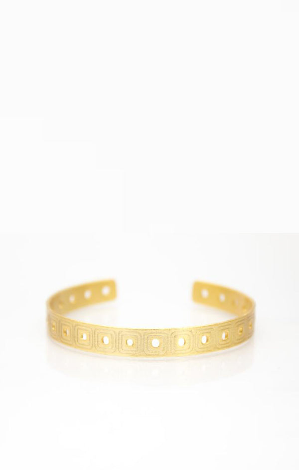 Matte Gold Cuff Bracelet