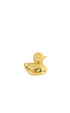 Gold Mini Duck Single Stud Earring