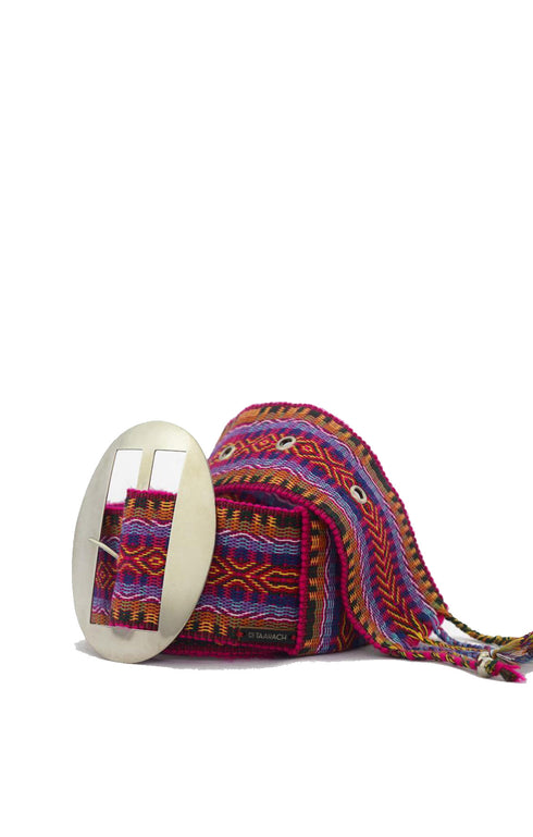 Multicolor Artisan Ethnic Belt