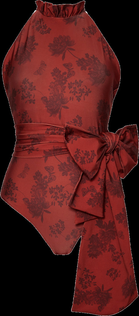 Halter Neck Bodysuit