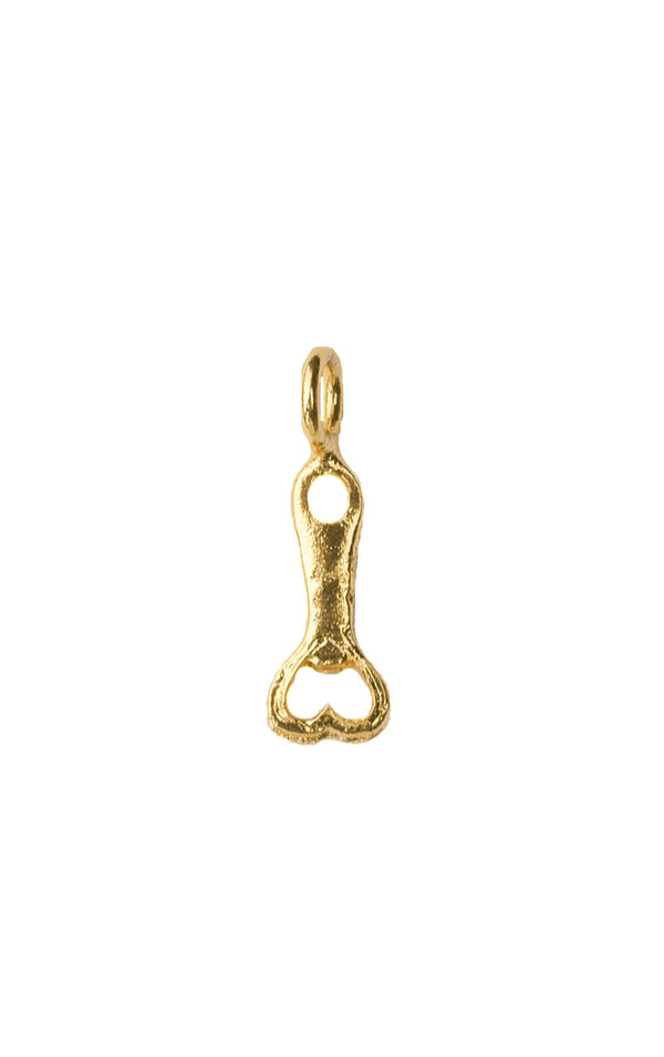 Gold Bottle Opener Charm