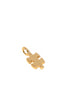 Gold Puzzle Piece Mini Charm