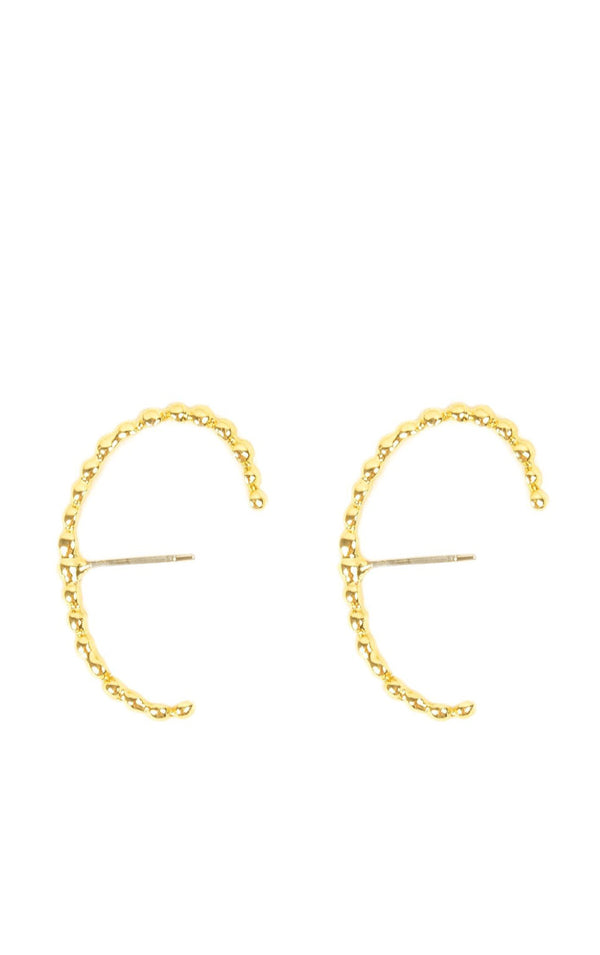 Gold Cuff Earrings