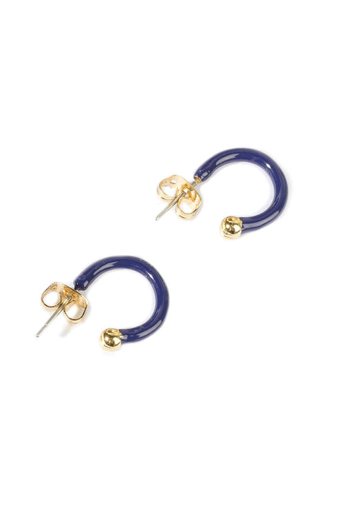 Color Mini Hoop Earrings