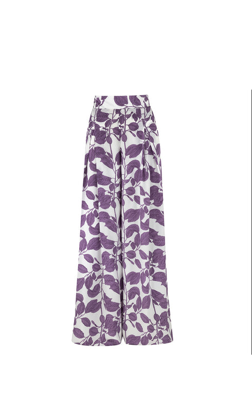 Printed Palazzo Trousers