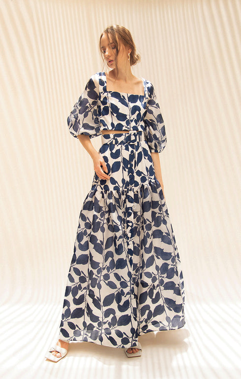 Baggy Sleeves Crop Top