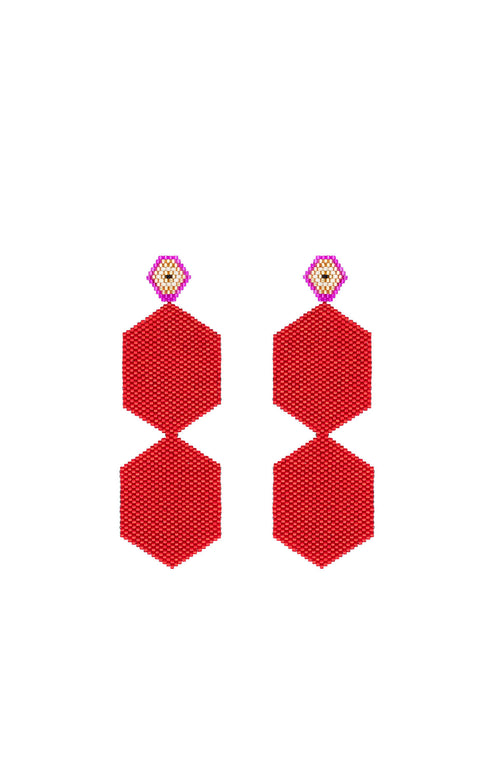 Earrings Cascara