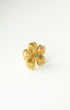 Emerald Flower Ring