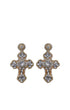 Fiore Cross Earrings