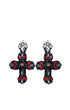 Fiore Cross Earrings