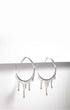 Dripping Effect Hoop Earrings