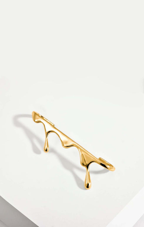 Dripping Effect Ear Bar Cuff