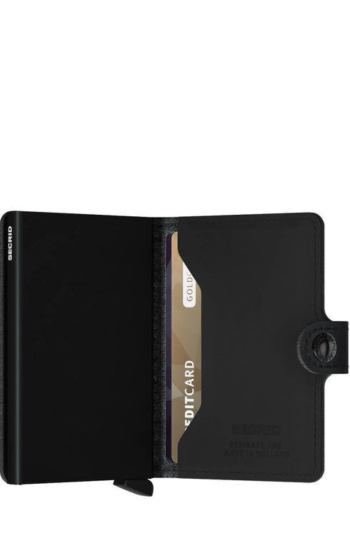 Black Mini Crisple Wallet