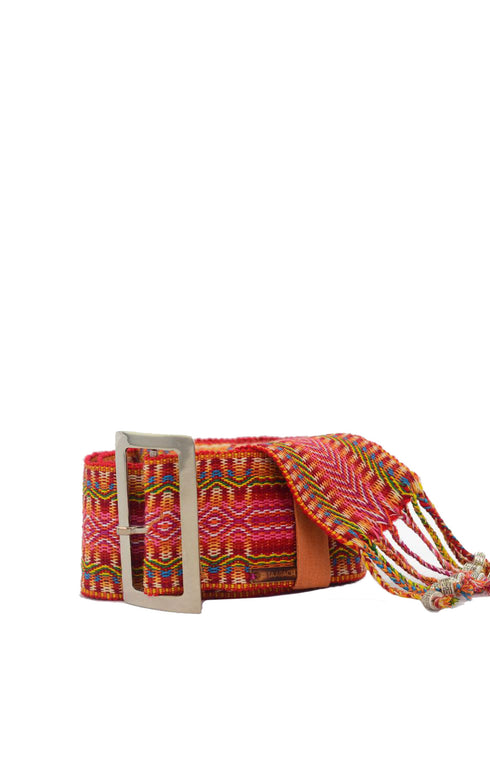 Multicolor Artisan Ethnic Belt