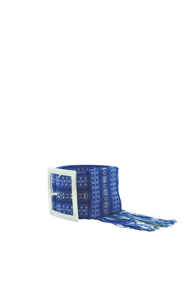 Blue Artisan Ethnic Belt