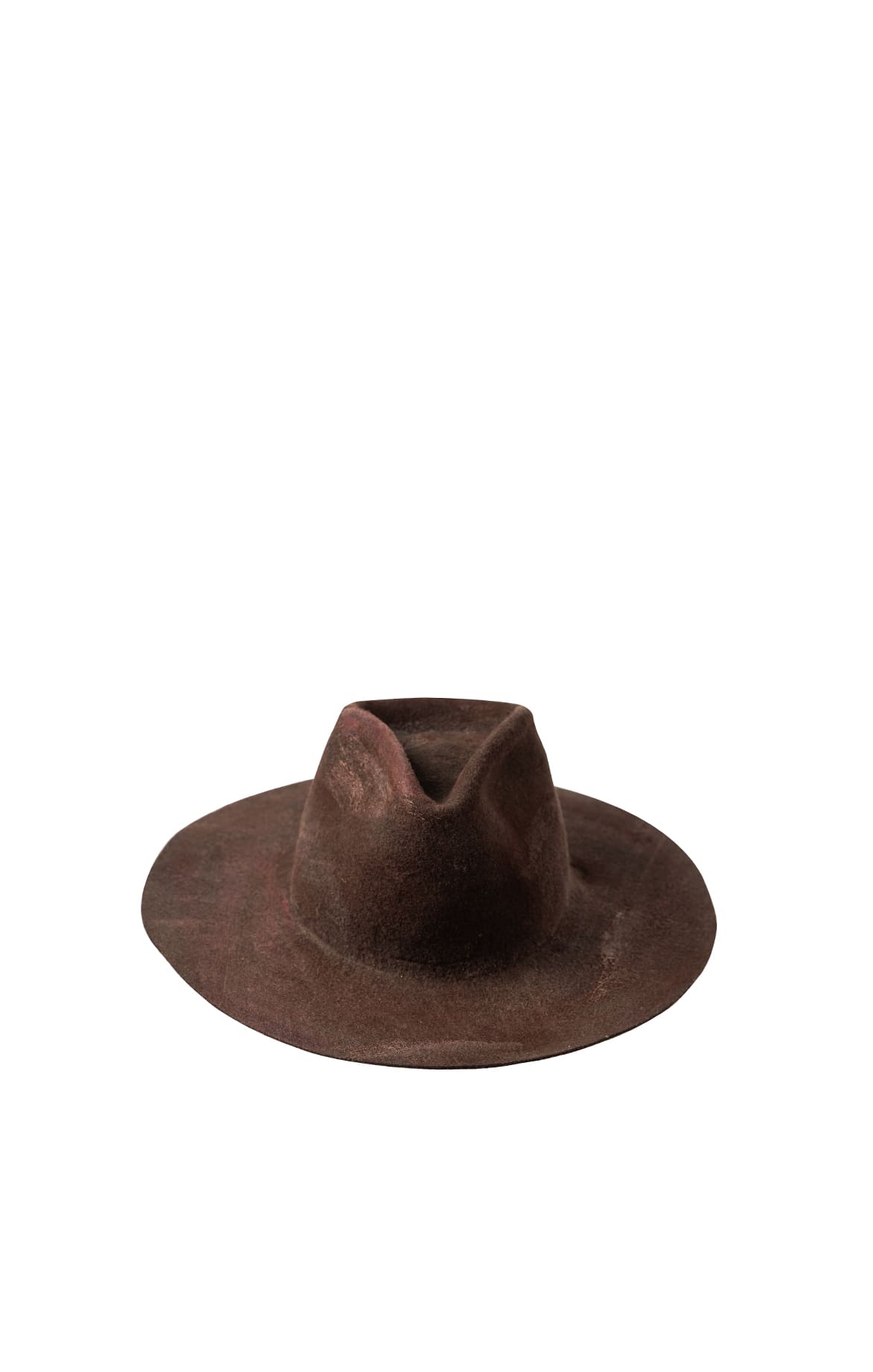 Rustic Brown Fedora Felt Hat