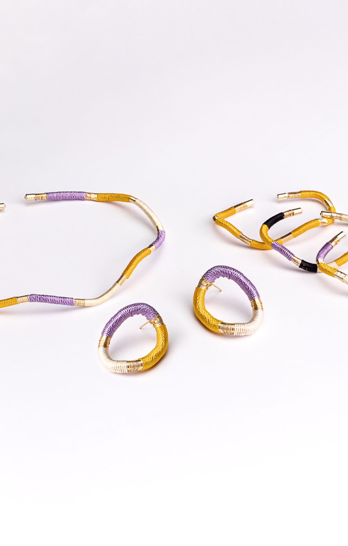 Multicolour Wavy Bracelets