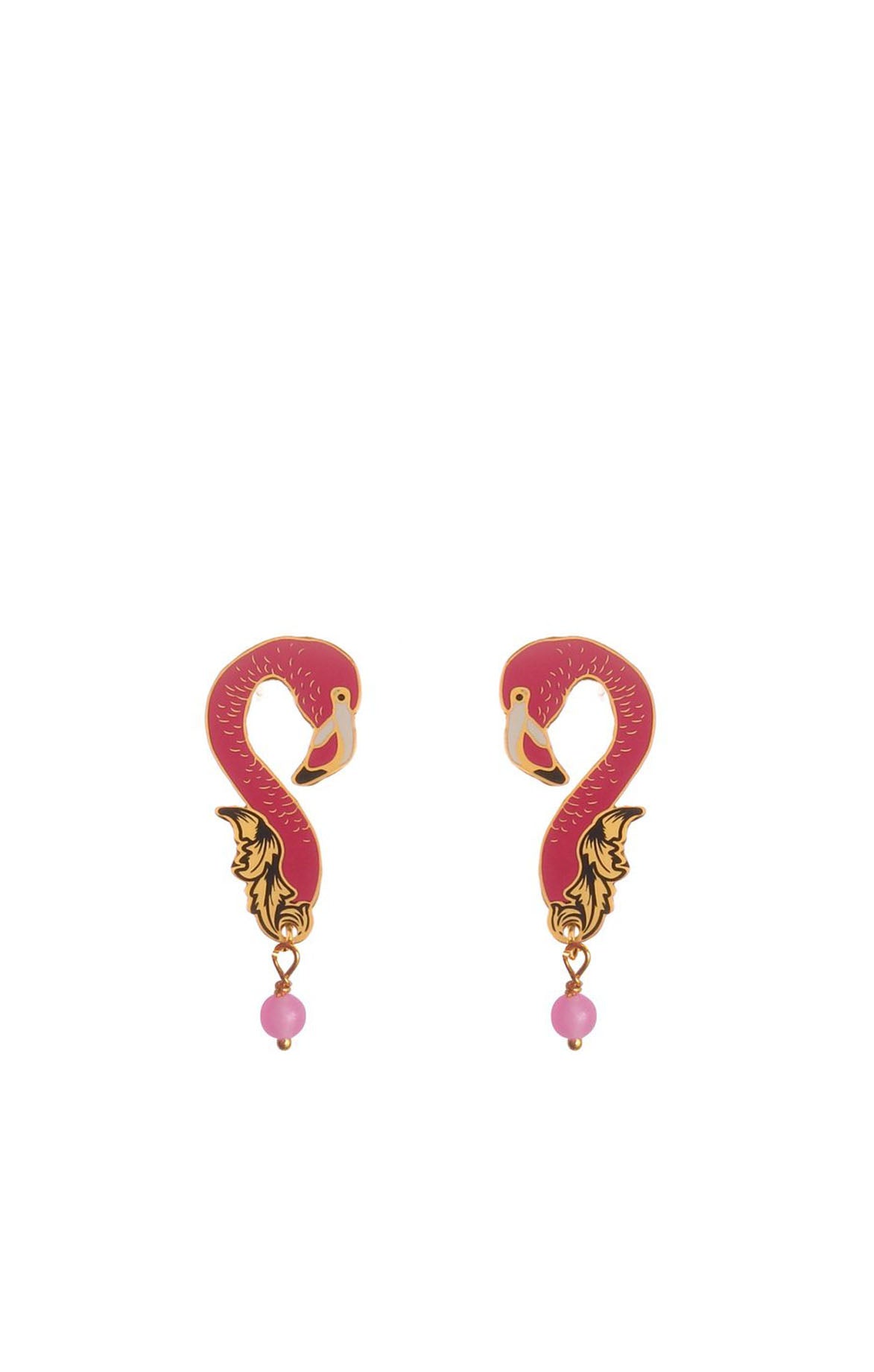 Mini Flamingo Earrings