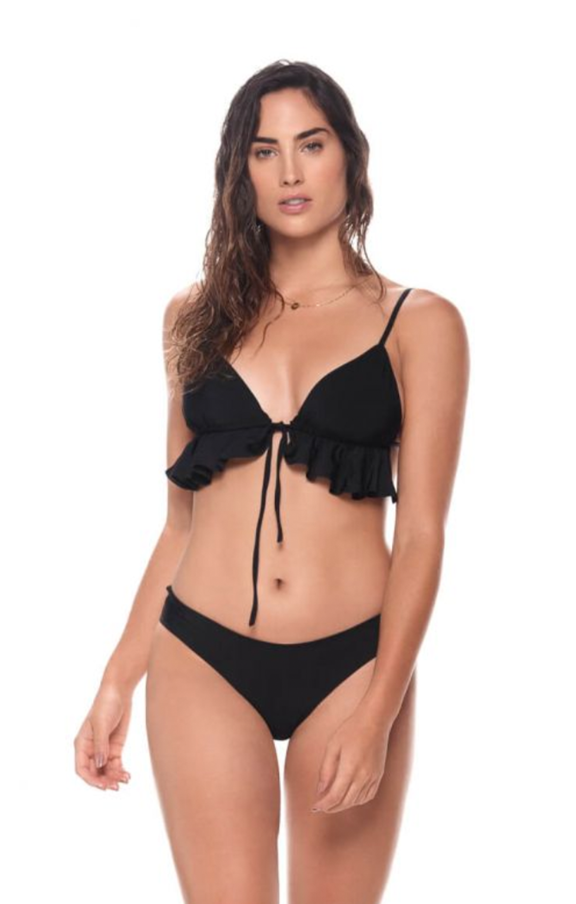 Black Bahia Triangle Top