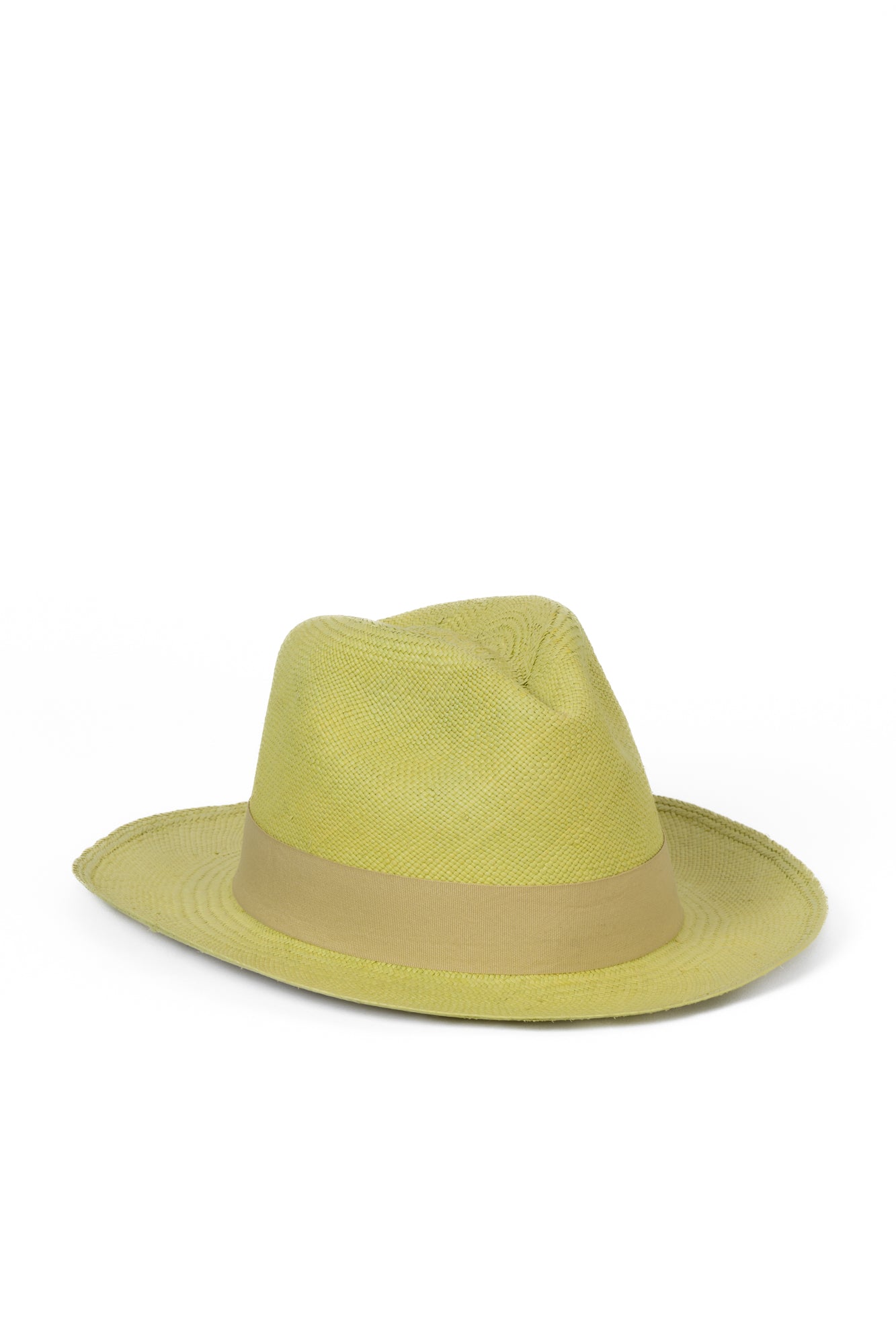 Multicolor Woven Panama Hat