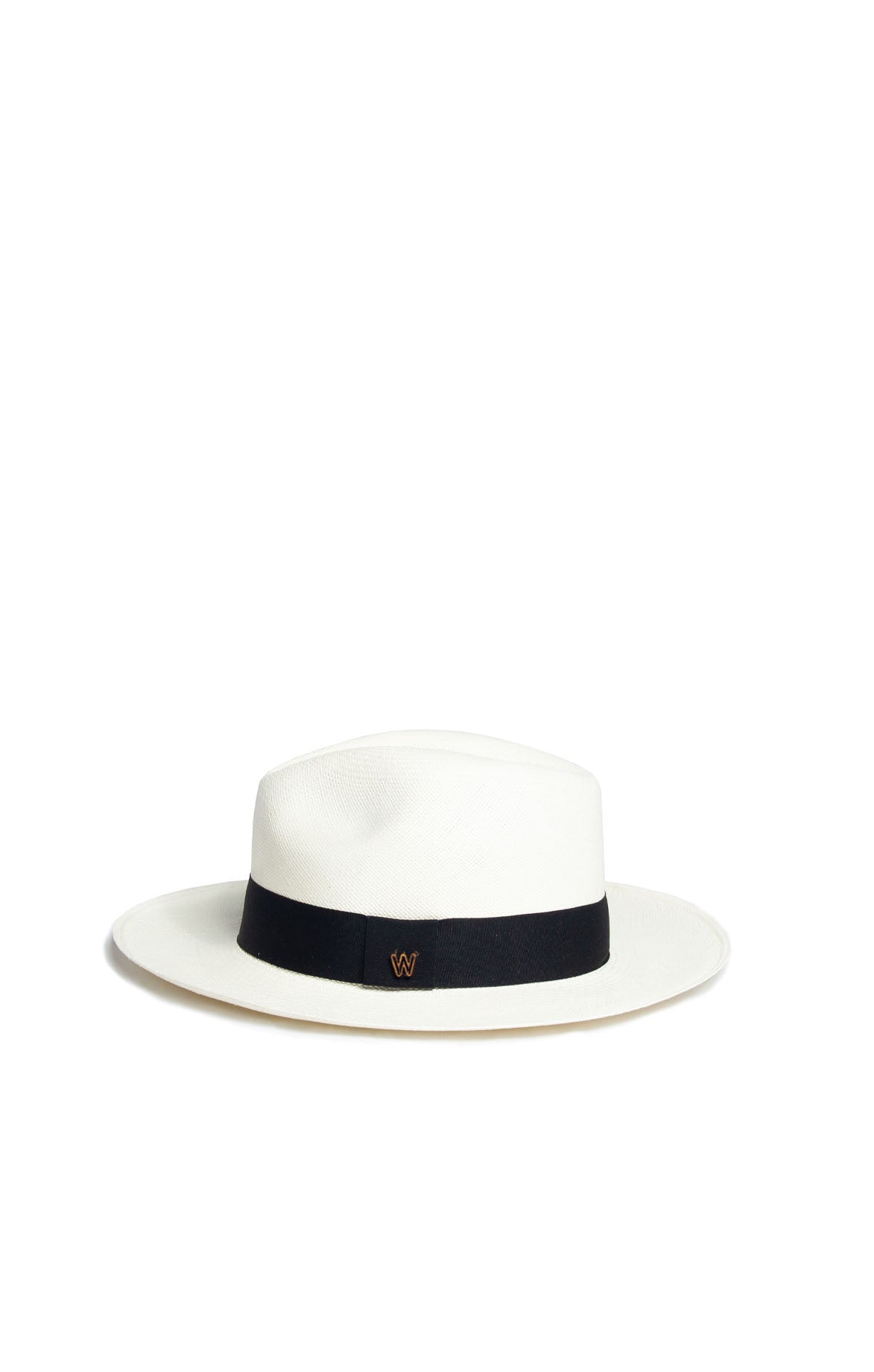 White Woven Panama Hat